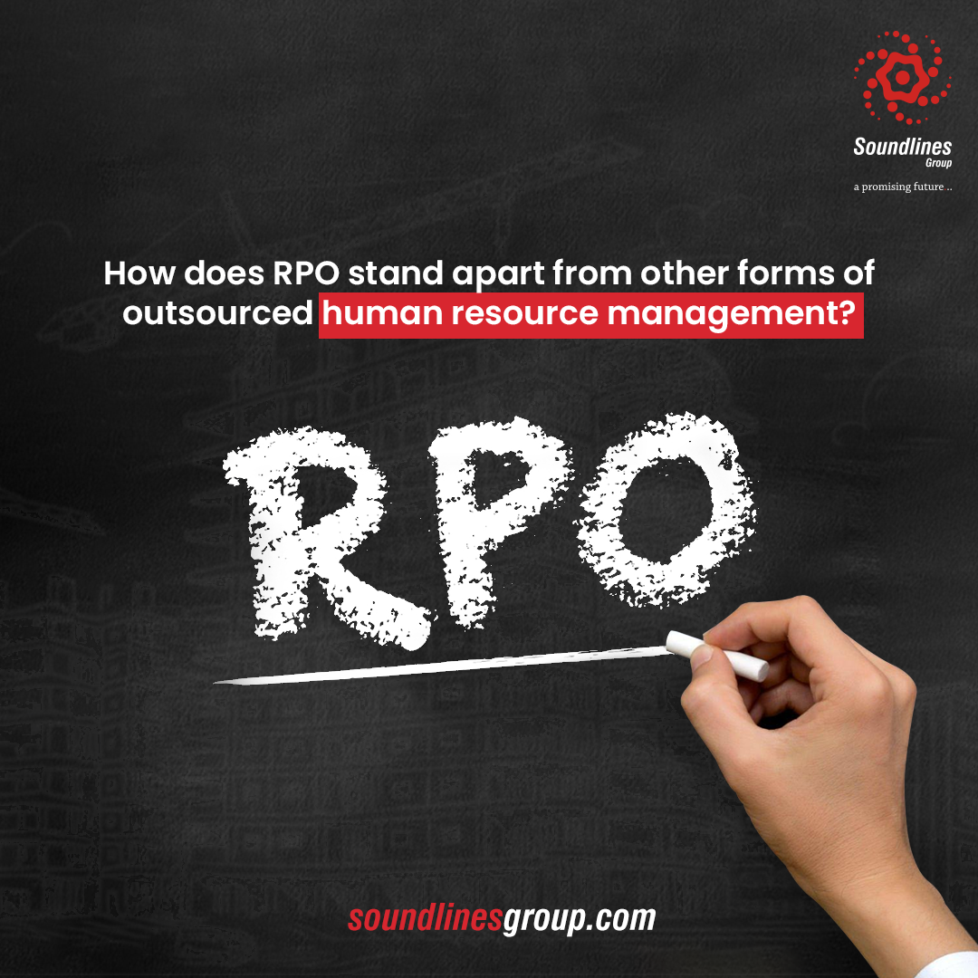 How does RPO stand apart from other forms of outsourced management?